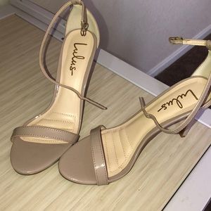 Lulu tan heels